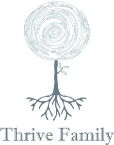 Thrive Family - Home - Thrive Family Logo with text